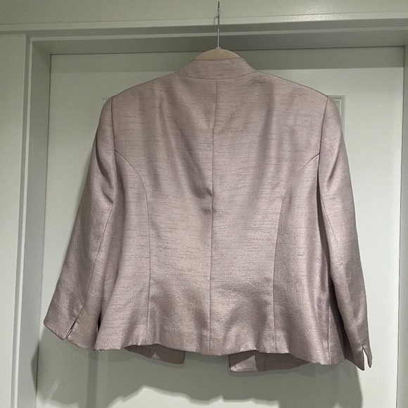 Jacques Vert ladies jacket, size CA16/UK18 Blush oyster pink colour - Picture 3 of 3